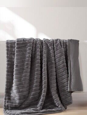 Jennifer Adams Luke chenille corduroy throw